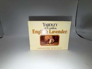 Vintage 1990 Yardley of London English Lavender Fragranced Bar Soap 4.25 oz